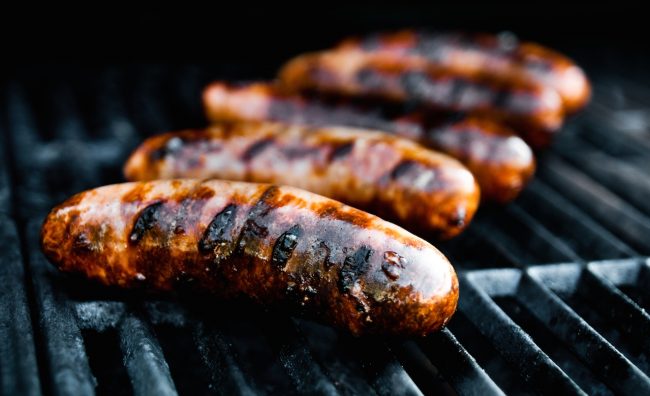 BBQ sausages