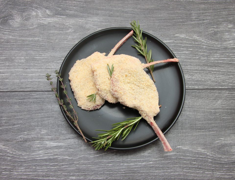 Crumbed Lamb Cutlets HQM